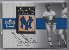 Paul Blair #PB-LL Baseball Cards 2000 Upper Deck Yankees Legends Legendary Lumber Prices
