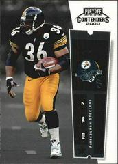 Jerome Bettis #69 Football Cards 2000 Playoff Contenders Prices