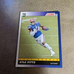 Kyle Pitts Football Cards 2021 Panini Score 1991 Throwback Prices