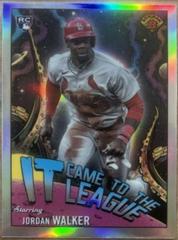 Jordan Walker Baseball Cards 2023 Bowman Chrome It Came to the League Prices