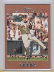 Pedro Feliz #103 Baseball Cards 2007 Topps Prices