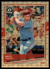 Rhys Hoskins [Gold] #176 Baseball Cards 2020 Panini Donruss Optic Prices