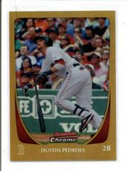 Dustin Pedroia [Refractor] Baseball Cards 2011 Bowman Chrome Prices