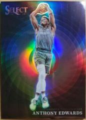 Anthony Edwards #6 Basketball Cards 2022 Panini Select Color Wheel Prices