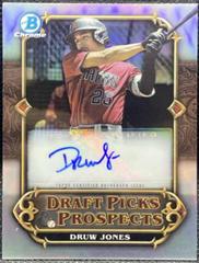 Druw Jones #DPPA-DJ Baseball Cards 2023 Bowman Draft Picks & Prospects Autographs Prices