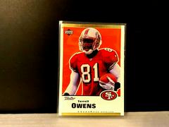 Terrell Owens [Gold] #140 Football Cards 1999 Upper Deck Retro Prices