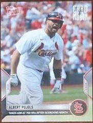 Albert Pujols Baseball Cards 2022 Topps Now Card of the Month Prices