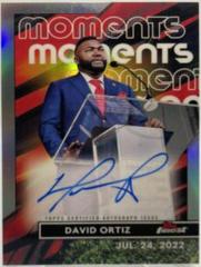 David Ortiz Baseball Cards 2023 Topps Finest Moments Autographs Prices