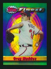 Greg Maddux [Refractor] #209 Baseball Cards 1994 Finest Prices