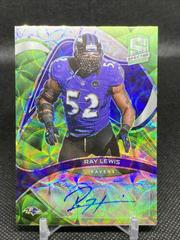 Ray Lewis [Green] #SIG-RLE Football Cards 2022 Panini Spectra Signatures Prices