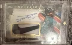 Julio Rodriguez #IAP-JRO Baseball Cards 2023 Topps Inception Autograph Patch Prices