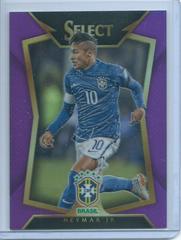 Neymar Jr. [Blue Jersey Purple Prizm] Soccer Cards 2015 Panini Select Prices