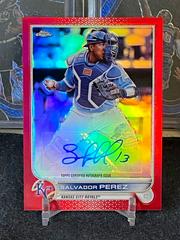 Salvador Perez [Red] #AC-SP Baseball Cards 2022 Topps Chrome Update Autographs Prices