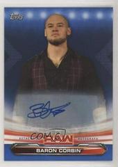 Baron Corbin [Autograph Blue] Wrestling Cards 2019 Topps WWE RAW Prices