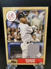 Derek Jeter #87R-DJ Baseball Cards 2022 Topps 1987 Relics Prices
