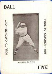 Chief Meyers Baseball Cards 1914 Polo Grounds Game Prices