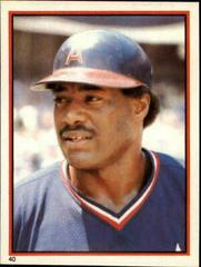 Don Baylor #40 Baseball Cards 1983 Topps Stickers Prices