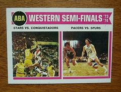 ABA Western Semi-Finals #247 Basketball Cards 1974 Topps Prices