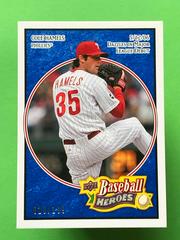 Cole Hamels [Navy Blue] #136 Baseball Cards 2008 Upper Deck Baseball Heroes Prices