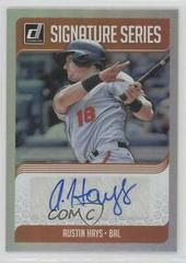 Austin Hays #SS-AH Baseball Cards 2018 Panini Donruss Signature Series Prices