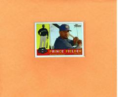 Prince Fielder [Black Border Refractor] #C34 Baseball Cards 2009 Topps Heritage Chrome Prices
