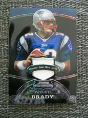 Tom Brady [Jersey Black Refractor] #52 Football Cards 2008 Bowman Sterling Prices