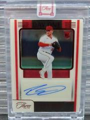 Reid Detmers [Red] Baseball Cards 2022 Panini Three and Two Day One Autographs Prices