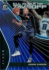 Aaron Gordon [Blue] #8 Basketball Cards 2019 Panini Donruss Optic All Clear for Takeoff Prices