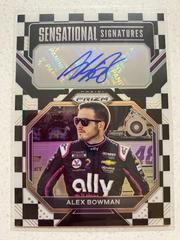 Alex Bowman #16 Racing Cards 2023 Panini Prizm NASCAR Sensational Signature Prices