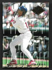 Darren Daulton #11 Baseball Cards 1994 Ultra Phillies Finest Prices