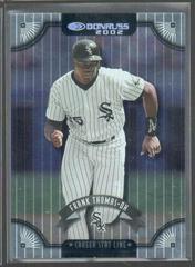 Frank Thomas [Career Stat Line] #145 Baseball Cards 2002 Donruss Prices
