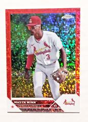 Masyn Winn [Red] #PD-161 Baseball Cards 2023 Topps Pro Debut Prices