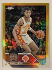 DJ Wagner [Gold] #11 Basketball Cards 2023 Topps Chrome McDonald's All American Prices