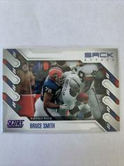 Bruce Smith [Purple] #SA-BS Football Cards 2022 Panini Score Sack Attack Prices