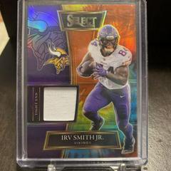 Irv Smith Jr. [Tie Dye] #SS-ISM Football Cards 2021 Panini Select Swatches Prices