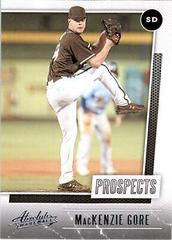 MacKenzie Gore [Retail] #P-3 Baseball Cards 2021 Panini Absolute Prospects Prices