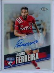 Jesus Ferreira [Autograph] Soccer Cards 2022 Topps Chrome MLS Prices
