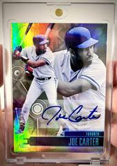 Joe Carter [Autograph Platinum Blue] #5 Baseball Cards 2023 Panini Chronicles Essentials Prices