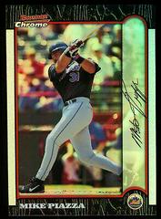 Mike Piazza [Refractor] Baseball Cards 1999 Bowman Chrome Prices