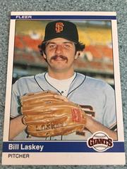Bill Laskey #376 Baseball Cards 1984 Fleer Prices