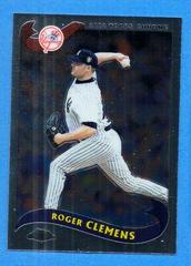 Roger Clemens #60 Baseball Cards 2002 Topps Chrome Prices