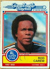 Rod Carew Baseball Cards 1984 Milton Bradley Prices
