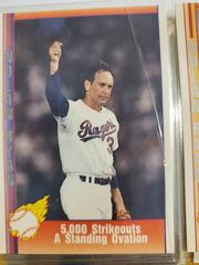 5,000 Strikeouts A [Standing Ovation] Baseball Cards 1991 Pacific Nolan Ryan Prices