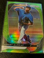 Adbert Alzolay [Lime Green Prizm] Baseball Cards 2020 Panini Prizm Prices