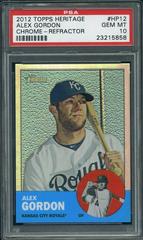 Alex Gordon [Refractor] #HP12 Baseball Cards 2012 Topps Heritage Chrome Prices