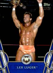 Lex Luger [Blue] Wrestling Cards 2018 Topps Legends of WWE Prices