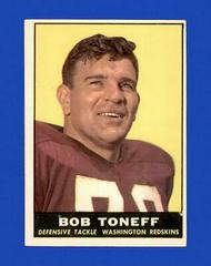 Bob Toneff Football Cards 1961 Topps Prices