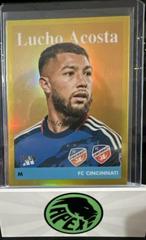 Lucho Acosta [Gold] #58T-2 Soccer Cards 2023 Topps Chrome MLS 1958 Prices