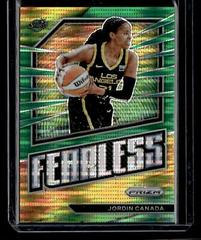 Jordin Canada [Green Pulsar] #15 Basketball Cards 2023 Panini Prizm WNBA Fearless Prices