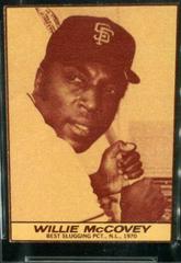 Willie McCovey [Hand Cut] Baseball Cards 1971 Milk Duds Prices
